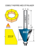 Cobolt Fasfräs m lager 225 gr F=28 | toolab.se