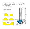 Cobolt Radiefräs R=5 L=10 | toolab.se