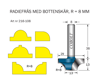 Cobolt Radiefräs R=8 L=13 | toolab.se