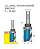 Cobolt Mallfräs D=19 L=25 TL=67 S=8