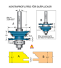 Cobolt Kontraprofilfräs D=43, Not=4 S=8mm | toolab.se