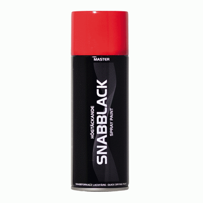 Master Snabblack Sprayfärg Röd Blank 1006