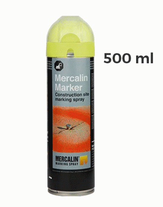 Mercalin Märkspray Flouricerande Gul 500ml