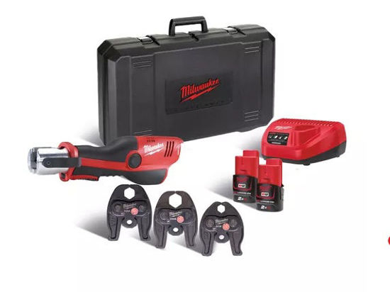Milwaukee M18 HPT-2020C V-KIT force logic kompakt hydraulisk pressmaskin
