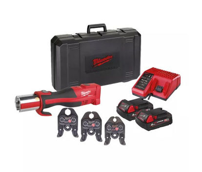 Milwaukee M18 BLHPT-202C V-SET force logic kolborstfritt pressverktyg