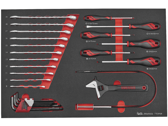 Teng Tools TTESP28 Verktygssats 28-delar