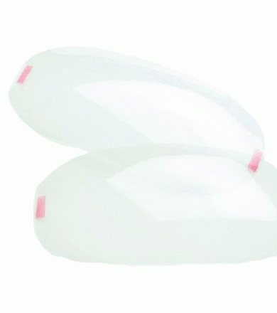 Sundström Skyddsfolie för SR 200 med polykarbonat visir (10 pack) - helmask