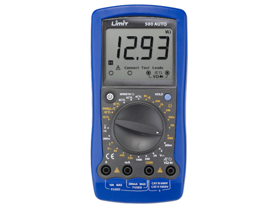 Limit 500 AUTO Multimeter Digital - TOOLAB.SE