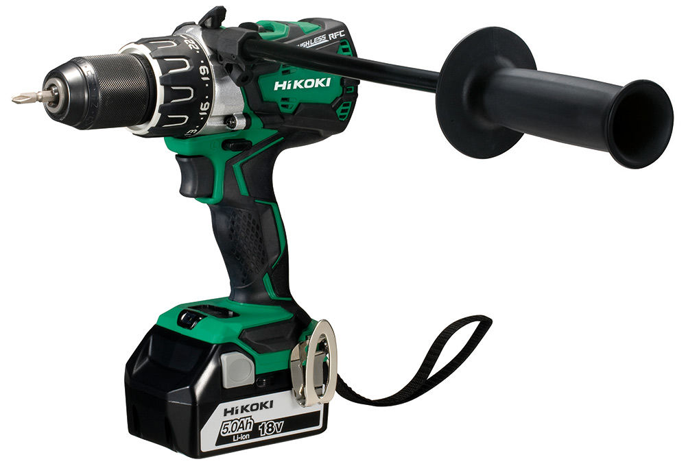 HiKOKI DS18DBL2 Borr-/Skruvdragare 18V Kolborstfri (2x5,0ah) - med