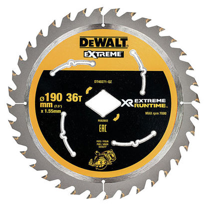 DeWalt DT40271 Cirkelsågsklinga 190mm x 36T  DCS577 | toolab.se