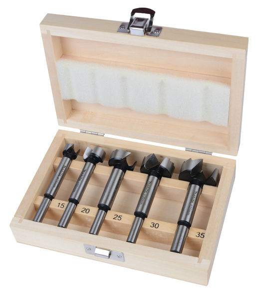 Makita D-47363 Kvistborrsats 5-delar 15-35mm - träborr