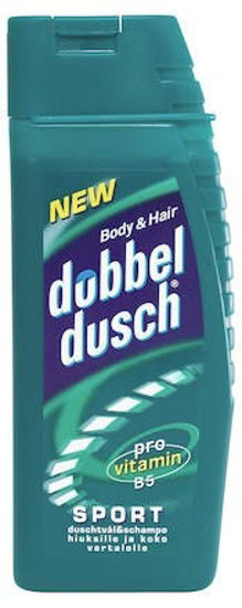 Dubbeldusch Duschtvål Sport 250ml Grön