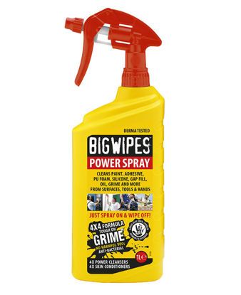 Big Wipes Power Spray 1000ml | toolab.se