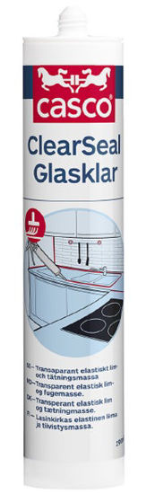 Casco Lim- och fogmassa Glasklar (300ml) | toolab.se