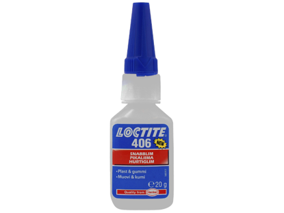 Loctite Snabblim Plast/Gummi 406 (20G) - TOOLAB.SE