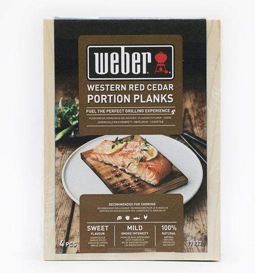 Weber 17832 Rökplanka Cederträ Portionsstorlek | toolab.se