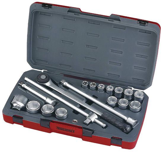 Teng Tools T3418-6 Hylsnyckelsats 3/4 fyrkantsfäste | toolab.se