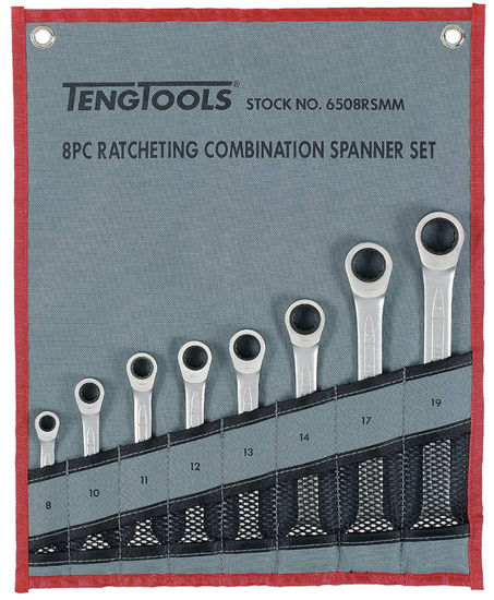 Teng Tools 6508RSMM U-ringspärrnyckelsats 8-delar | toolab.se
