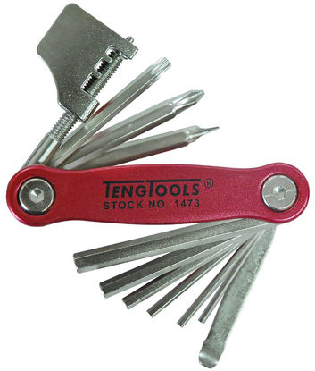 Teng Tools 1473 Sexkantnyckelsats Cykelsats | toolab.se
