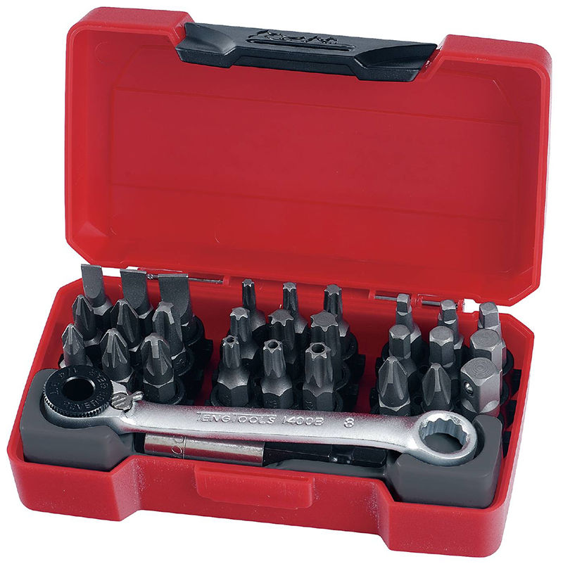 Teng Tools TM029 Bitssats 1/4" 29-delar