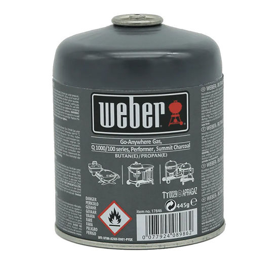 Weber 17846 Portabel Gasolflaska - 445g | toolab.se