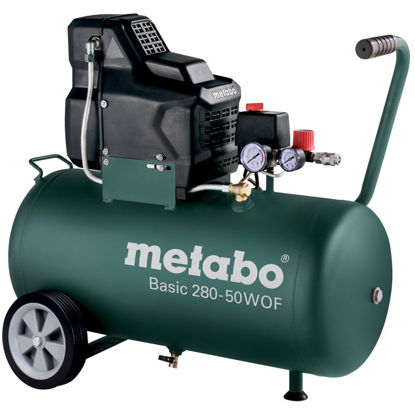 Metabo BASIC 280-5W OF Oljefri Kompressor 50l 8bar |toolab.se
