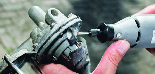 Dremel Koppstålborste 442 13mm - rostborttagning