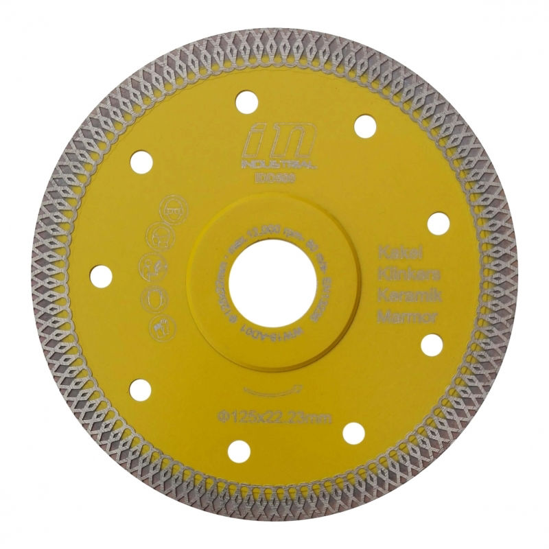 Industrial Diamantkapskiva Klinkers Ultra tunn 125mm - kakel