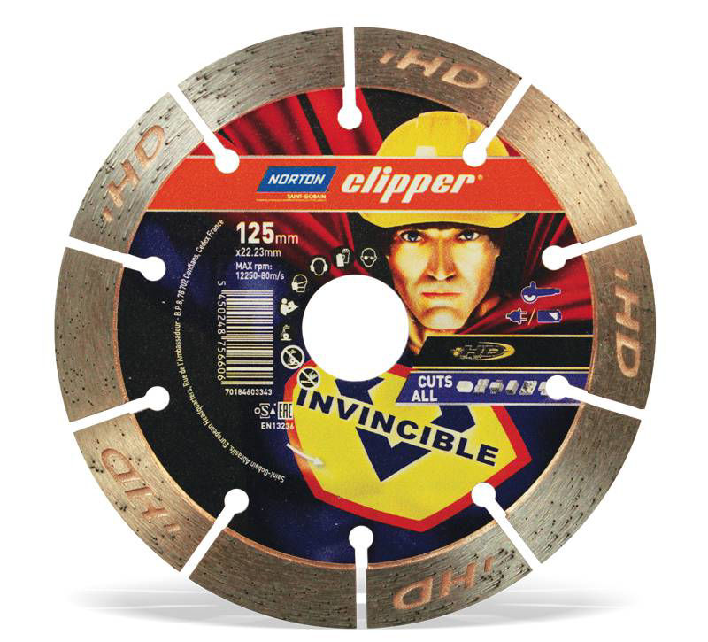 Norton Diamantkapklinga Invincible 125mm - med