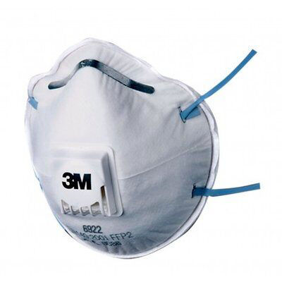 3M HALVMASK FILTRERANDE 6922 3M VENTIL (10-Pack) - andningsskydd