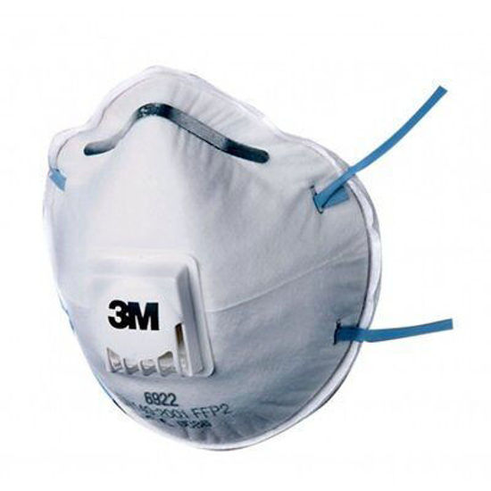 3M HALVMASK FILTRERANDE 6922 3M VENTIL (10-Pack) | toolab.se