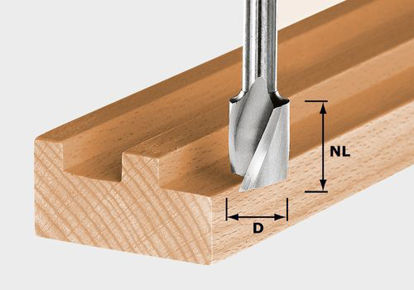 Festool Spiralnotfräs HW HW Spi S8 D4/10