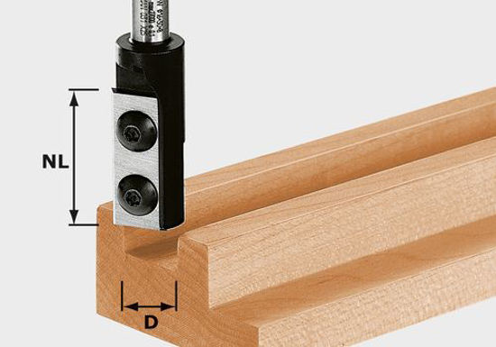 Festool Notfräs med vändskär HW S8 D8/20 WP Z1