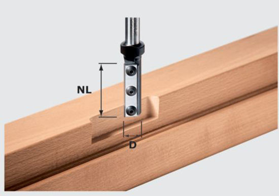 Festool Notfräs med vändskär HW S12 D16/50 WP