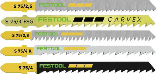 Festool Sticksågsblad i set STS-Sort/25 W