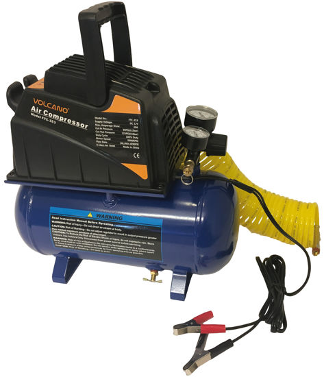 Kompressor med tank 6 liter 12 V