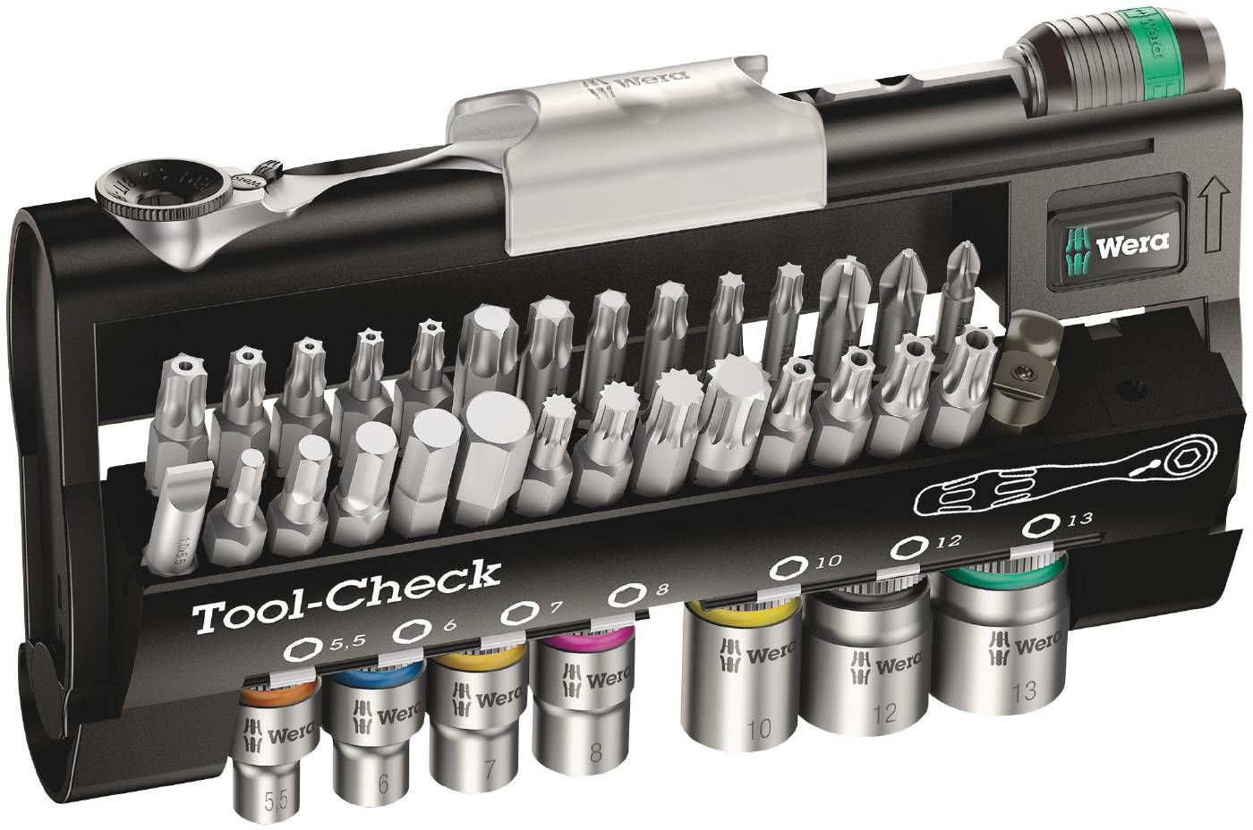 Wera bitssats Tool Check Auto 1 (38 delar) - med