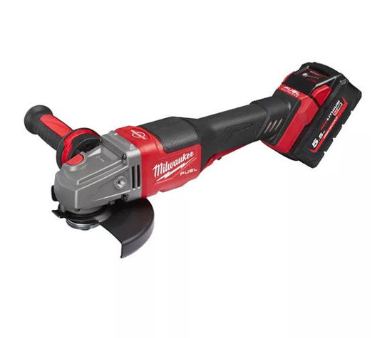 Bild på Milwaukee M18 FHSAG125XPDB-552X fuel 125 mm vinkelslip med paddelbrytare