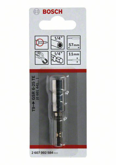 Bild på Bosch universalhållare med standardmagnet 1/4-tum 57 mm GSR 6-25 TE