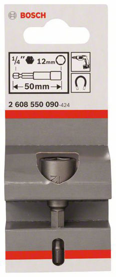 Bild på Bosch mutteråtdragare sexkanthylsa med magnet 12 mm
