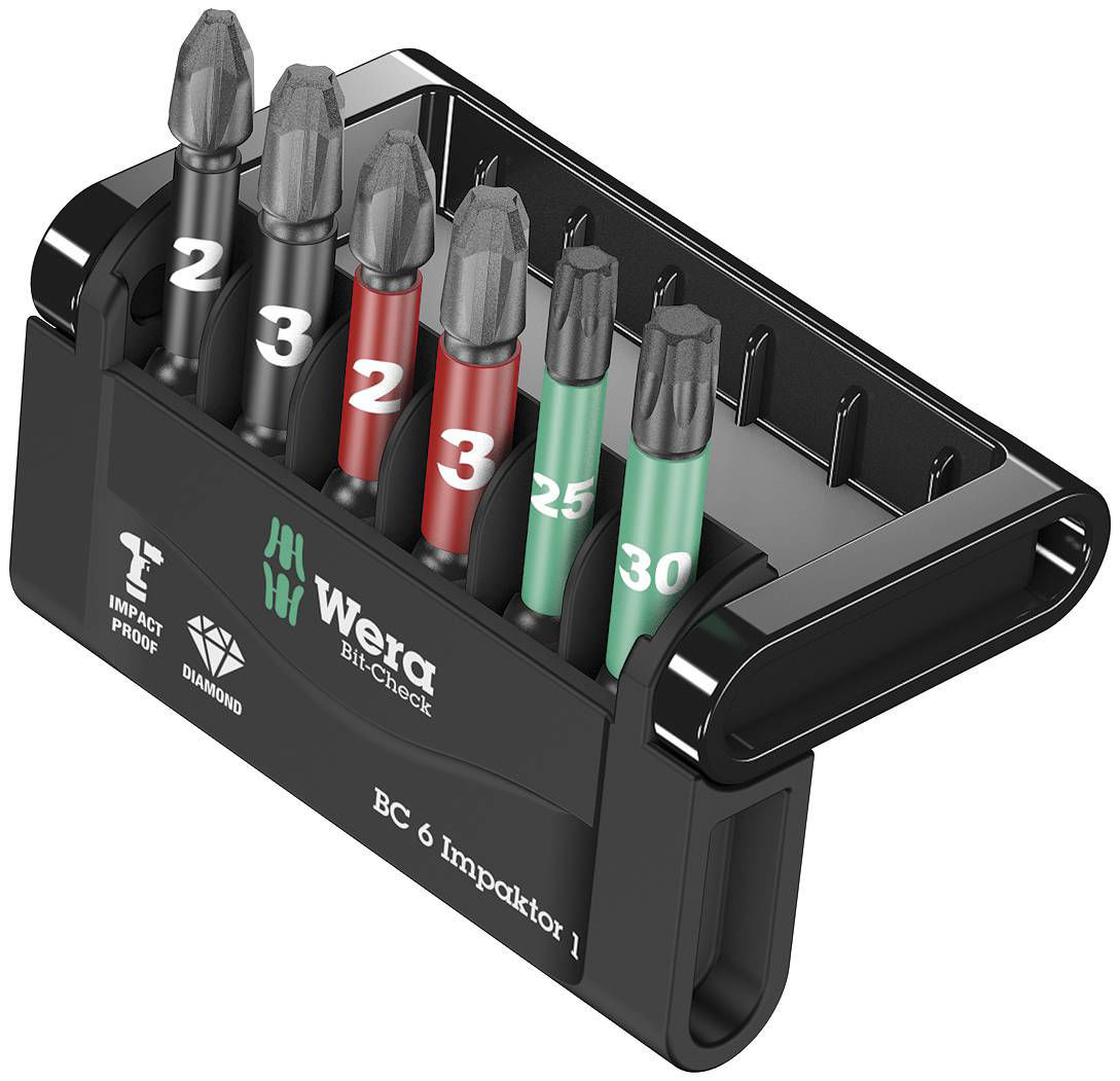 Wera Bitssats Mini-Check Impaktor 4 - torx