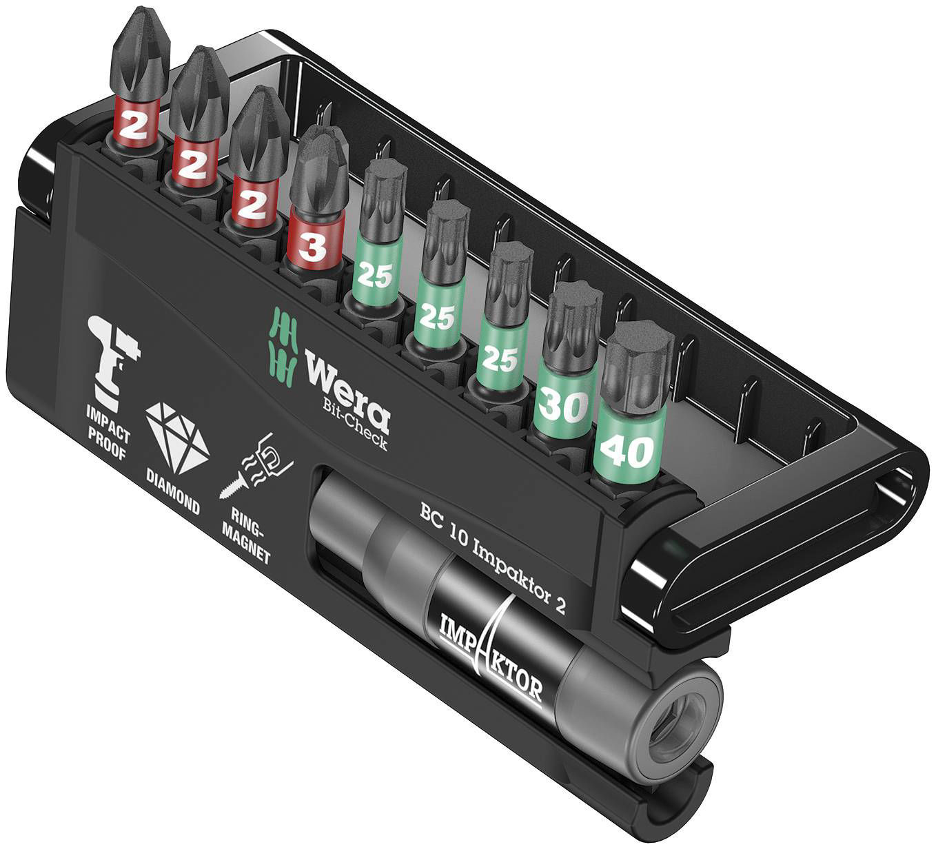 Wera Bitsbox 8751/67-9/IMP DC - torx