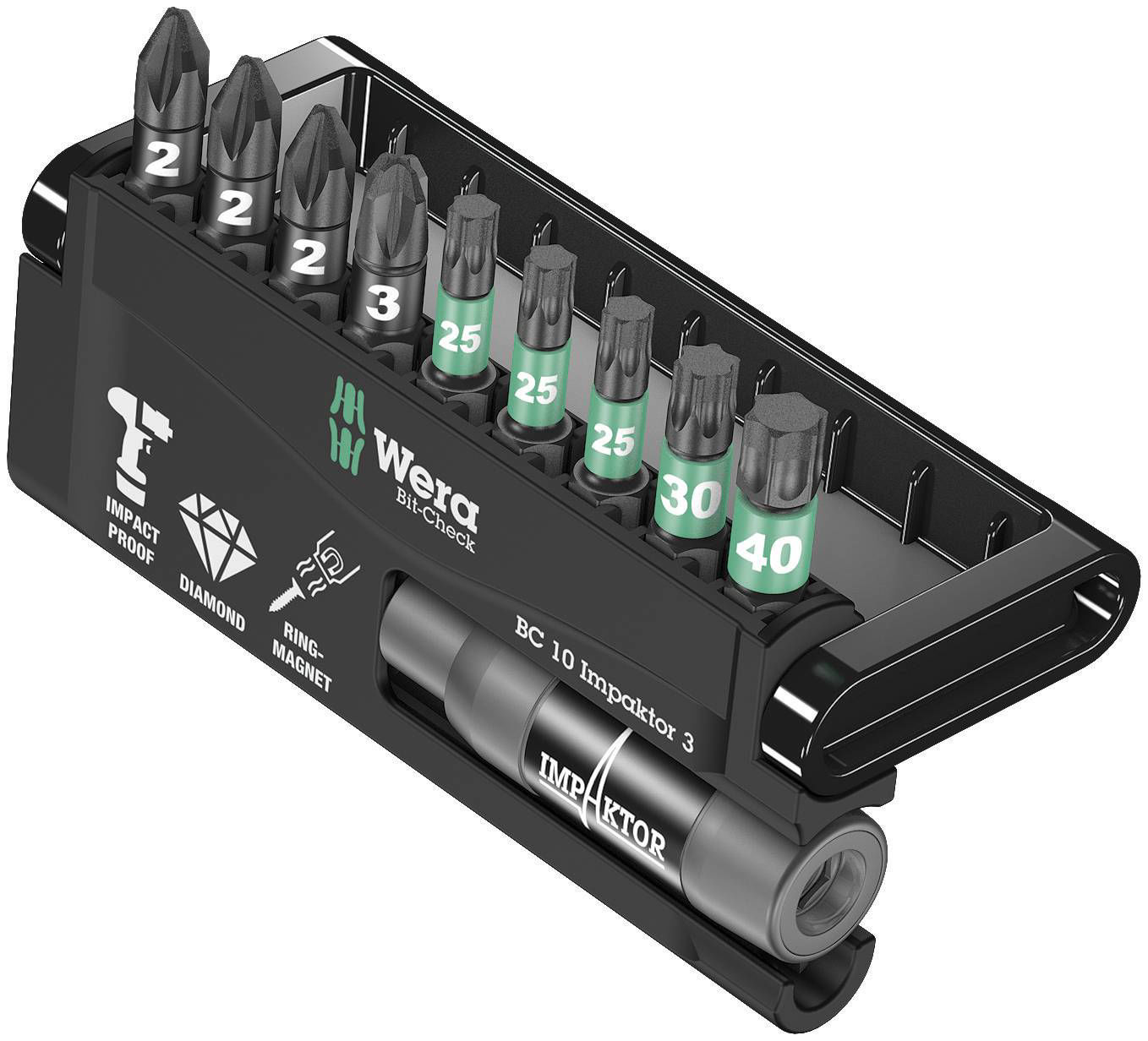 Wera Bitsbox 8755/67-9/IMP DC - torx