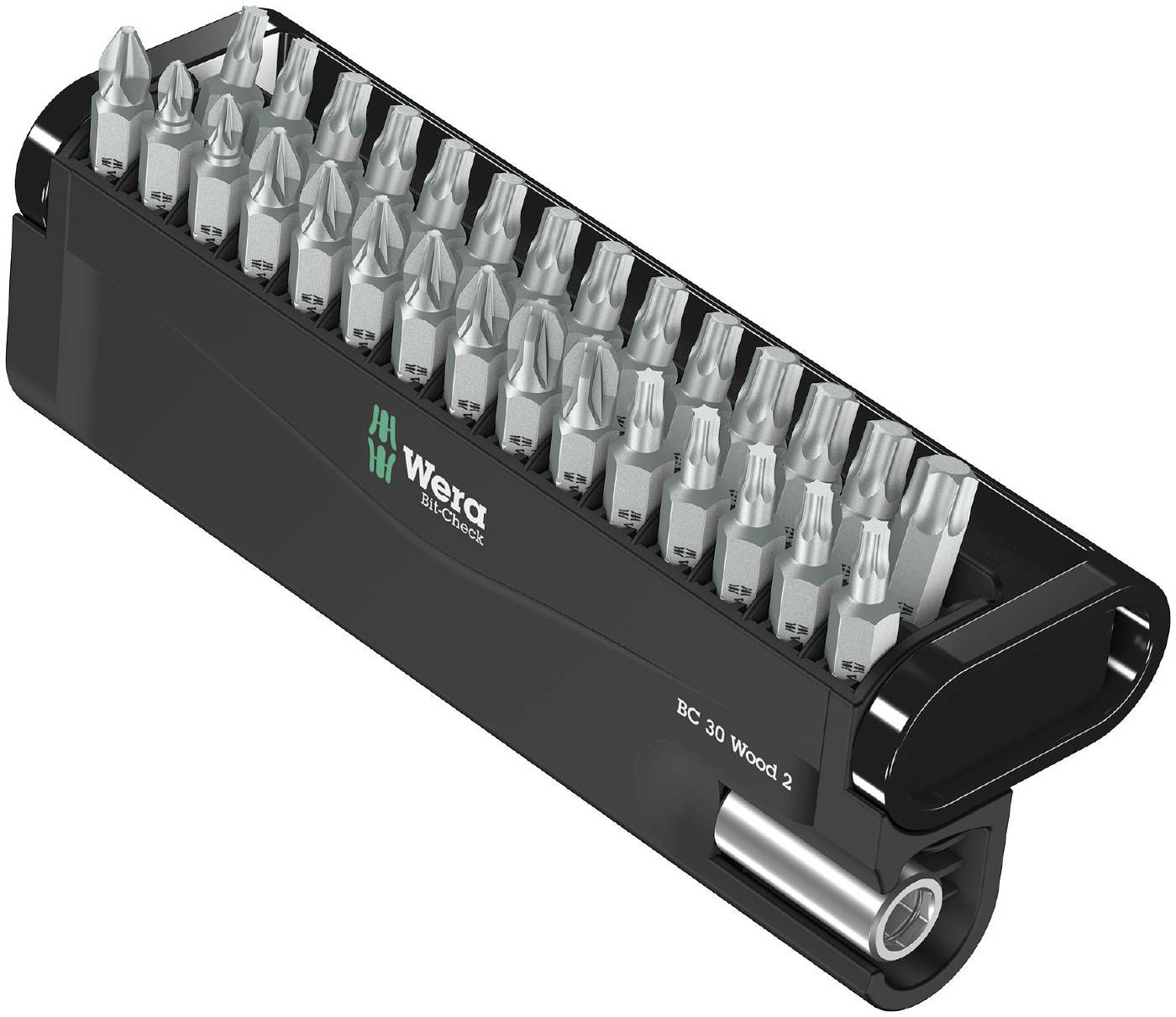 Wera Bitssats Bit-Check30 Wood 2 - med