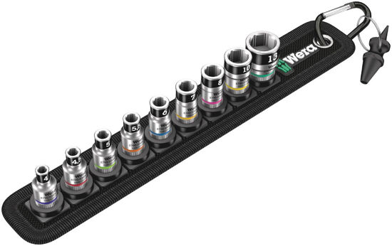 Bild på Wera Hylssats Belt A1 Zyklop 1/4 10-delar