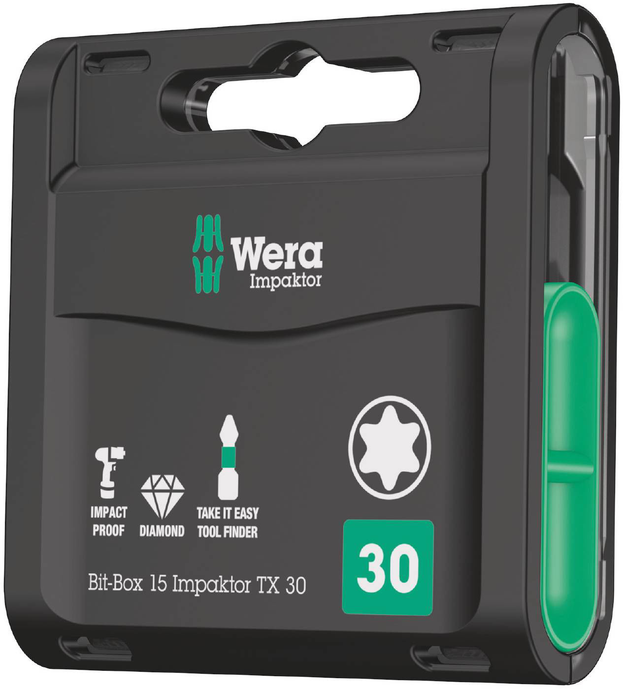 Wera Bitssats Bit-Box 15 Impaktor TX30 - torx