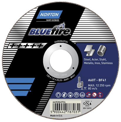 Picture of Norton Kapskiva Blue Fire 76x1,0x10 (50-P)