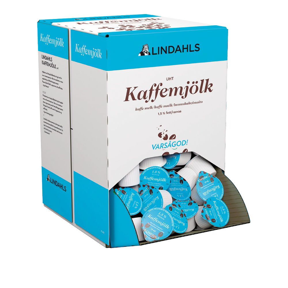 Lindahls Kaffemjölk 1,5% 16 ml 100st