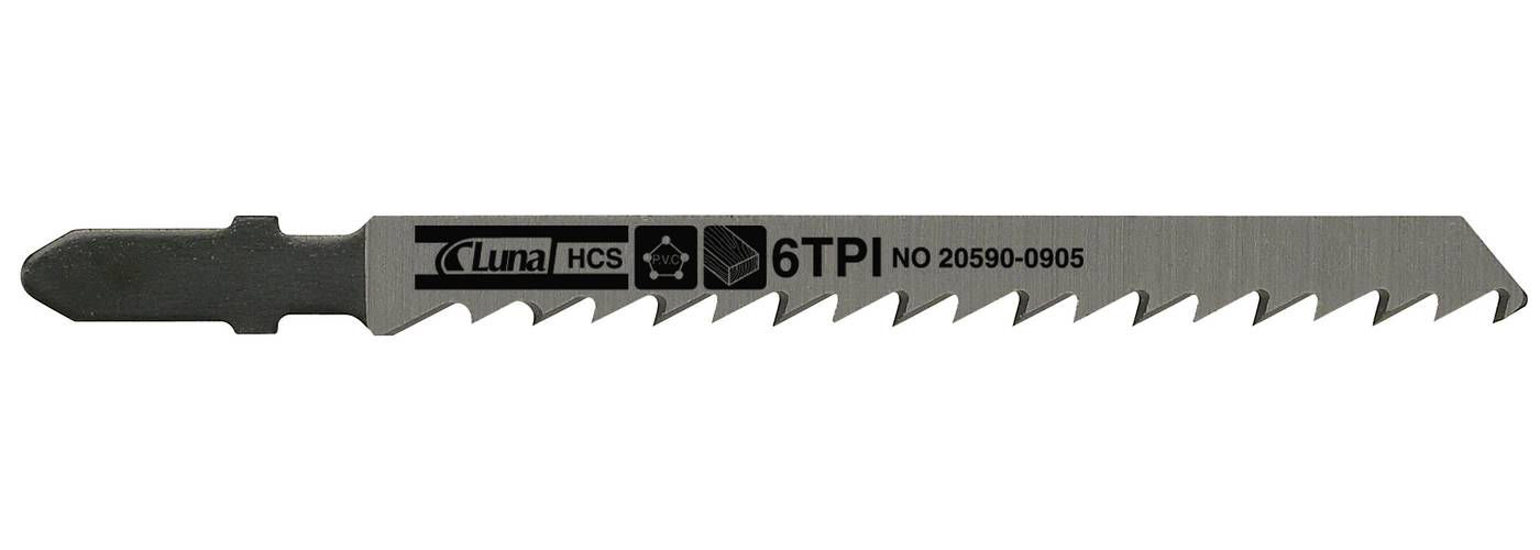 Luna Sticksågblad TP75X8X1,5 6T 5st - med