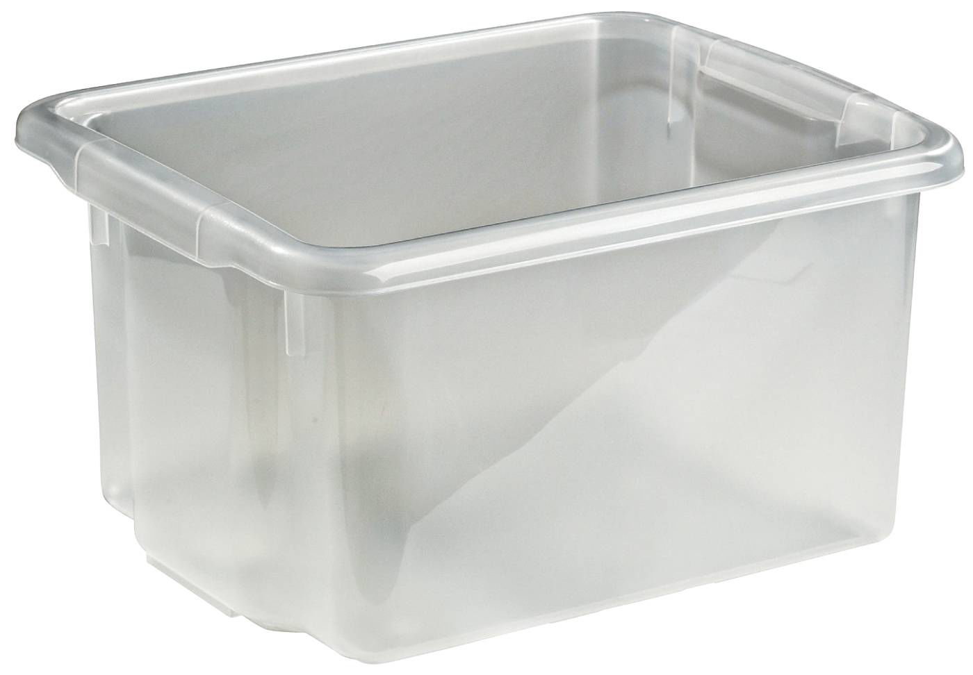 Förvaringslåda 15L Transparent 365X295X200mm - robust